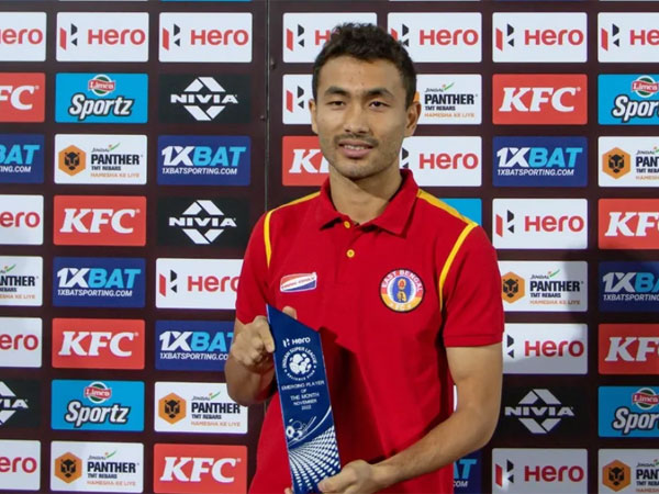 East Bengal FC striker Naorem Mahesh Singh (Photo: ISL Media) 
