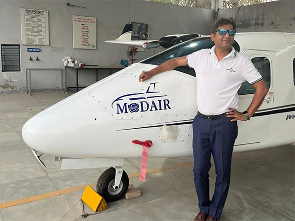 Atul Jain, founder of ModAir Aviation announces the induction of the second aircraft under its wings after Tecnam P2006T