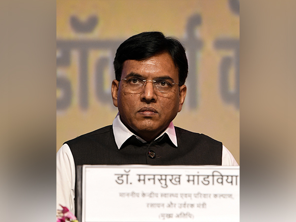 Union Health Minister Mansukh Mandaviya. (Photo/ANI)