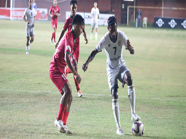 A visual from the match. (Photo- I League)