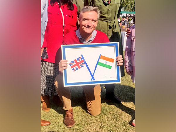 British High Commissioner Alex-Ellis (Photo/ANI)