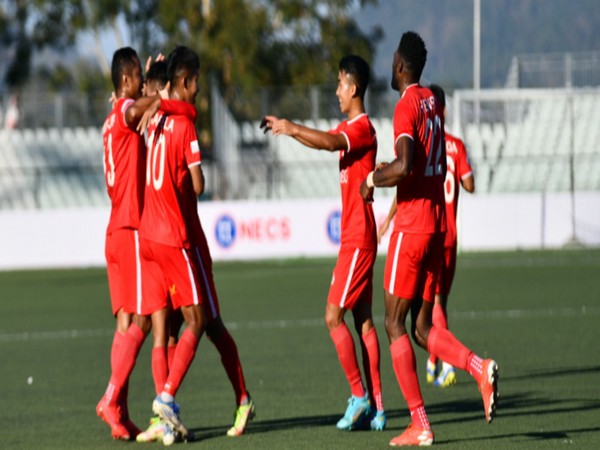 A visual from the match. (Photo- I League)