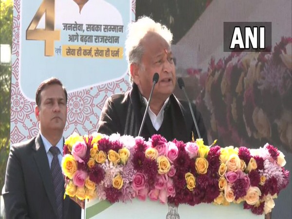 Rajasthan Chief Minister Ashok Gehlot (Photo/ANI)