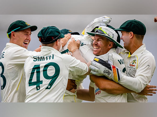 Team Australia celebrating. (Photo-ICC)