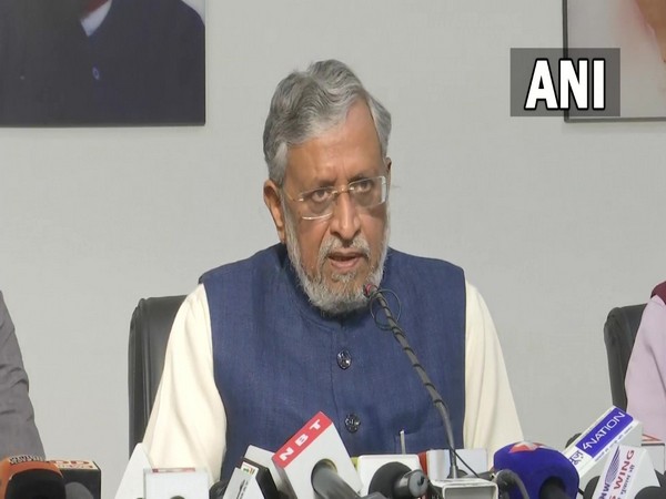 BJP MP Sushil Modi (Photo/ANI)