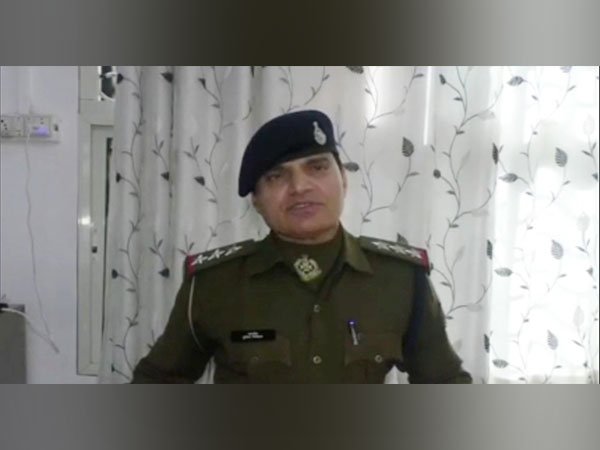 T Qazi, SHO, Sanyogita Ganj PS (Photo:ANI)