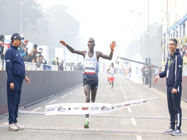 Kenya's Leonard Barsoton in action during Kolkata 25 K (Image: Kolkata 25K)