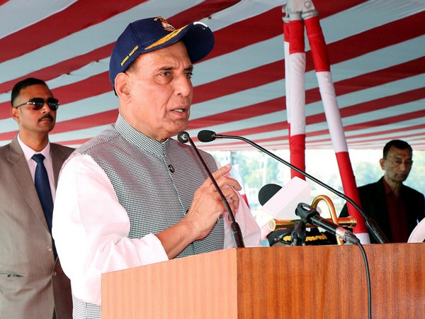 Defence Minister Rajnath Singh (Photo:ANI)