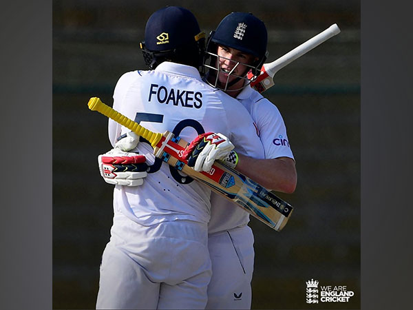 Ben Foakes and Harry Brook. (Photo- ECB)
