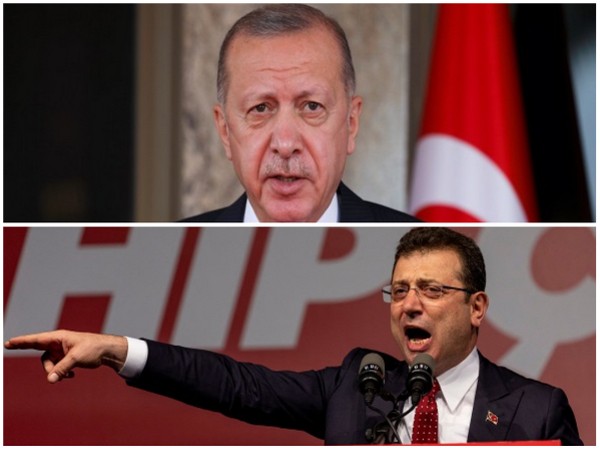 Turkish President Recep Tayyip Erdogan and Istanbul mayor Ekrem Imamoglu. (Photo Credit: Reuters)
