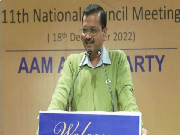 Delhi CM Arvind Kejriwal in the National Council Meeting. (File Photo/ANI)