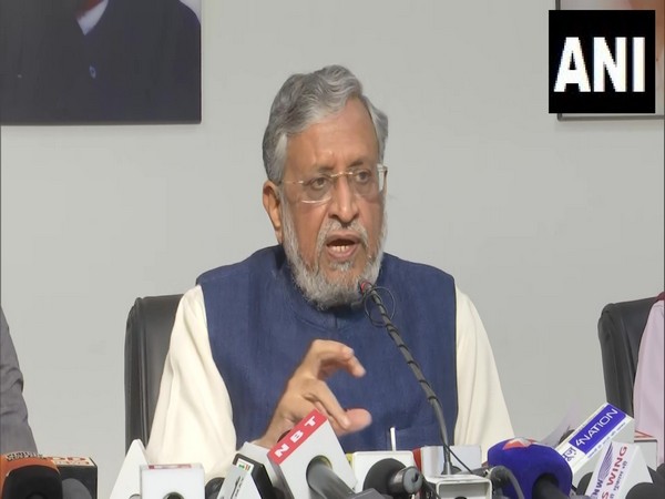 Bharatiya Janata Party MP Sushil Modi. (ANI/photo)