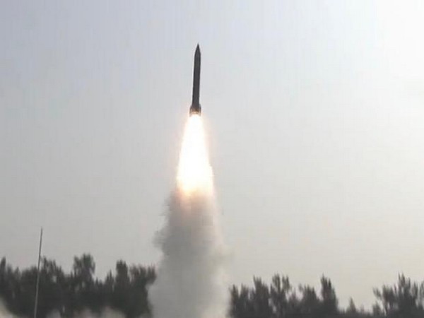 Indian forces acquiring 'Pralay' ballistic missile for striking targets at 150-500 Km. (ANI/photo)