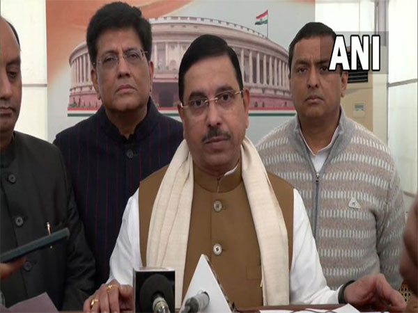 Union Minister Pralhad Joshi. (Photo/ANI)