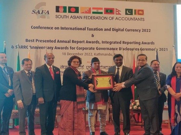 RailTel bags South Asian Federation of Accountants (SAFA) Award for its Annual Report (Image: Twitter/RailTel)