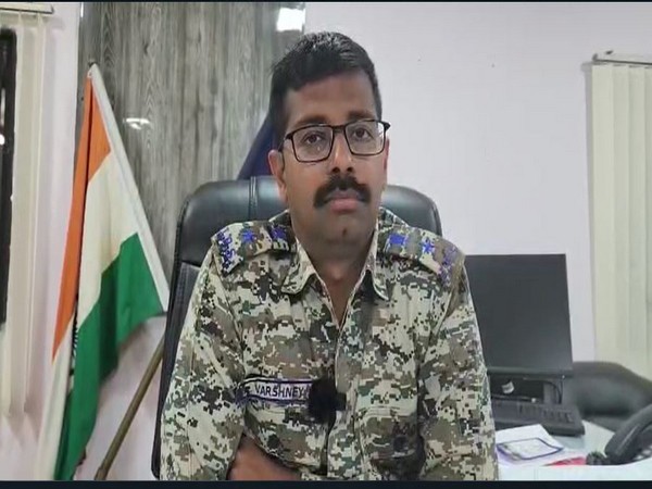 Bijapur SP Anjaneya Varshneya (Photo/ANI)