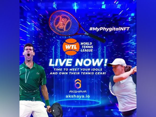 Akshaya.io, World's first 'Phygital' platform joins hands with World Tennis League