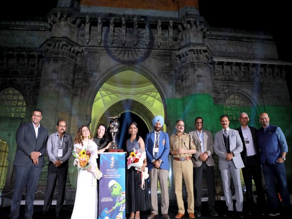 FIH Hockey World Cup 2023 Trophy arrives Mumbai (Image: Hockey India)