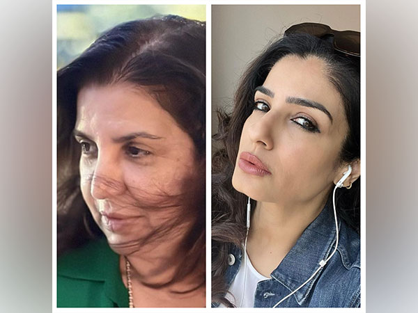 Farah Khan and Raveena Tandon (Image Source: Instagram)