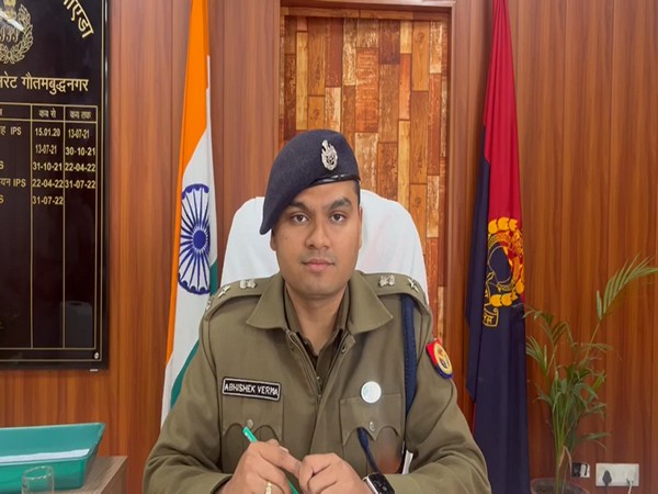 DCP, Greater Noida, Abhishek Verma (Photo:ANI)