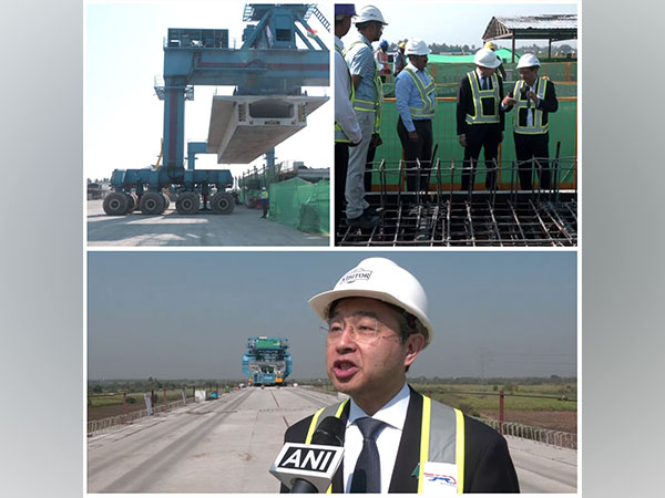 Japanese ambassador to India Hiroshi Suzuki speaking with ANI on Wednesday. (Photo: ANI)