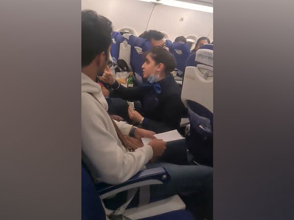 Screenshot from the viral video 