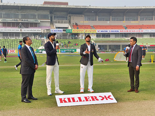 Bangladesh vs India toss (Photo: Twitter@BCCI)