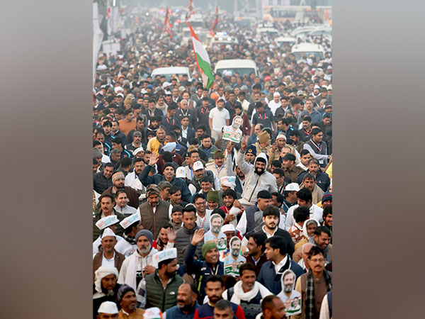 Visuals from Bharat Jodo Yatra (File Photo/ANI)