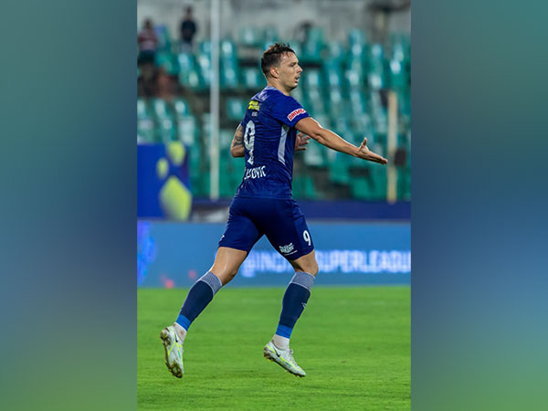Chennaiyin FC's striker Petar Sliskovic (Image: Chennaiyin FC media)