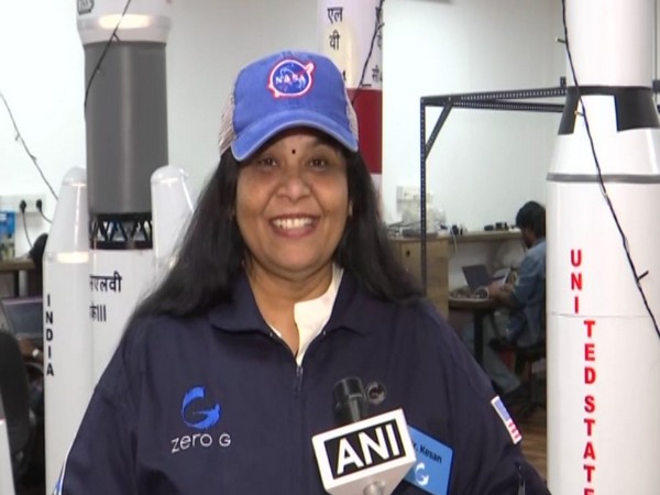 Srimathy Kesan, CEO of Indian Aerospace company Space Kidz India (Photo/ANI)
