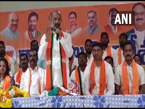 Telangana BJP President Bandi Sanjay (Photo:ANI)