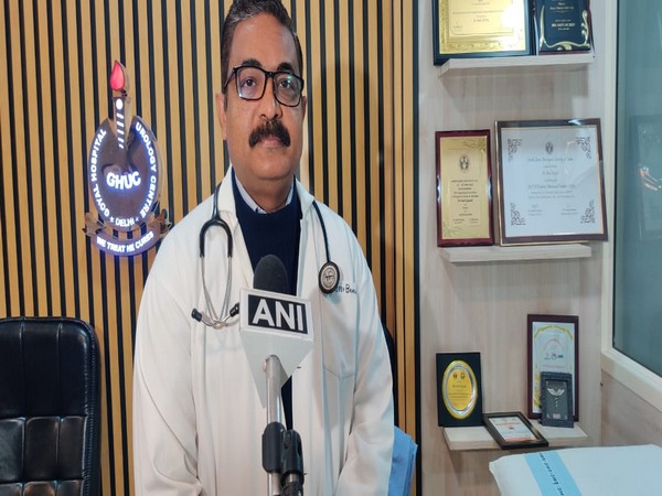 Dr Rajeev Bansal, senior consultant physician (Photo: ANI)