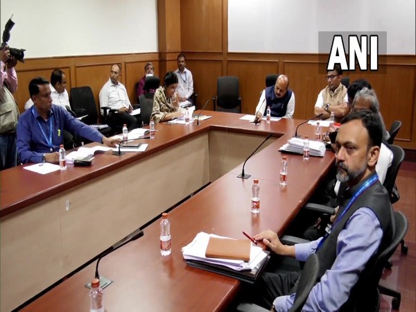 Karnataka Chief Minister Basavaraj Bommai chairing a high-level meeting (Photo/ANI)