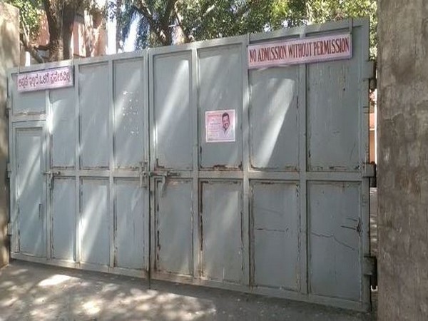 A photo from outside the farm house. 