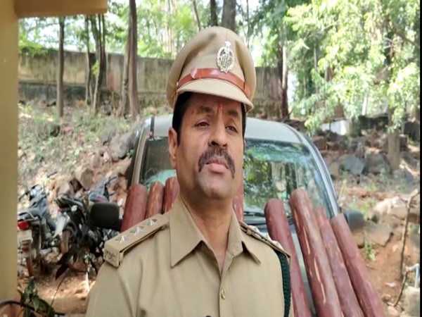 Pileru Forest Range officer Venkata Ramana. (Photo/ANI)