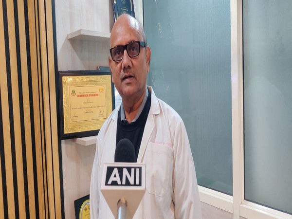 Dr Anil Goyal, Indian Medical Association (Source/ANI)