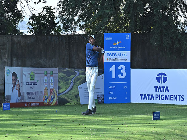 Mohd Azhar in action during round 2 of Tour Championship 2022 (Image: PGTI)