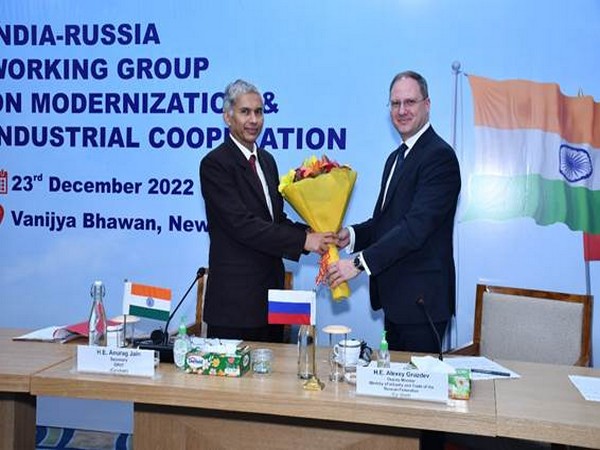 India-russia Working Group meet on Modernization and Industrial Cooperation (Image Credit: PIB)