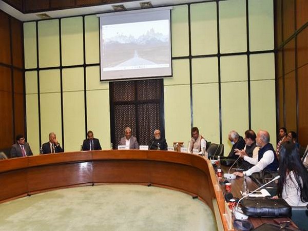 A visual from the meeting. (Photo/PIB)