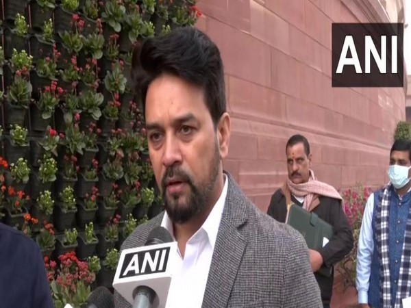 Union Minister Anurag Thakur. (ANI/Photo)