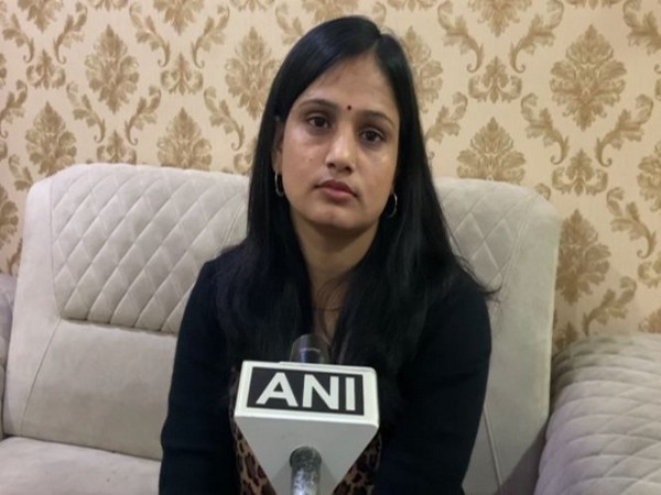 Jyoti Singh, SHO's wife who breastfed the child.  (Photo/ANI)