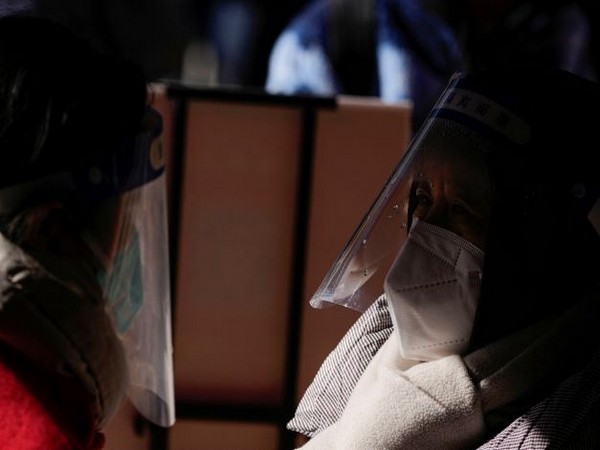 A Covid patient in Shanghai. (Photo Credit - Reuters)