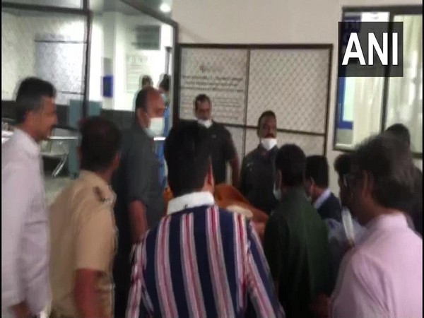 BJP MLA Jayakumar admitted to hospital following a car accident in Satara, Maharashtra on friday (Photo/ANI)