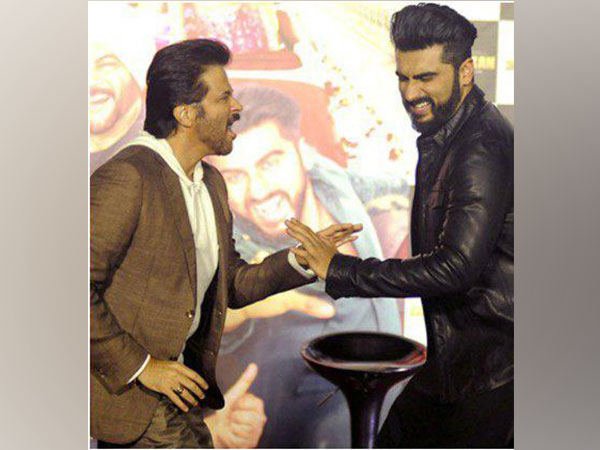 Anil, Arjun Kapoor (Image Source: Twitter)