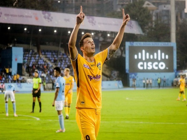 Chennaiyin striker Petar Sliskovic. (Photo- CFC/ISL)