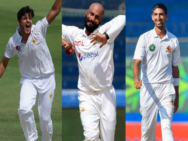 Mir Hamza, Sajid Khan and Shahnawaz Dahani (from L to R). (Photo- PCB)