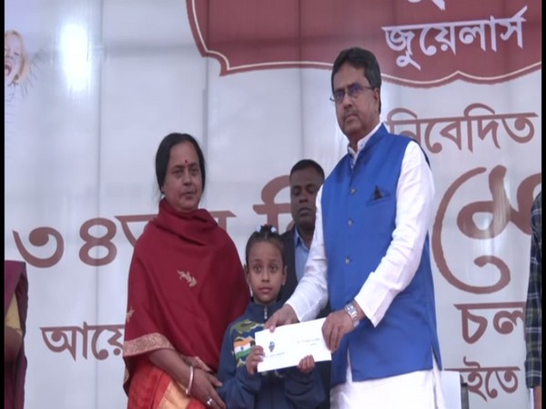 Tripura Chief Minister Manik Saha at the event. (Photo/ANI)