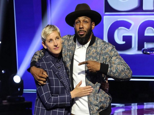 Ellen DeGeneres and Stephen 'tWitch' boss (Source: Twitter)