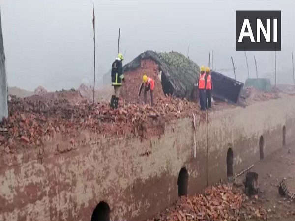 Brick-Kiln Explosion in Bihar (ANI Photo)