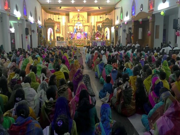 Christmas celebrations at Rameswaram island Pamban (Photo/ANI)